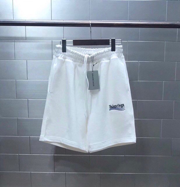 발렌시아가 웨이브로고 스웻 반바지