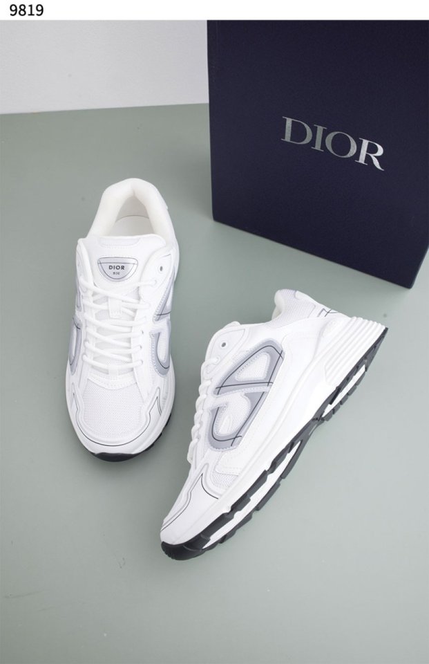 디올 B30 Sneakers Mesh Technical Fabric 