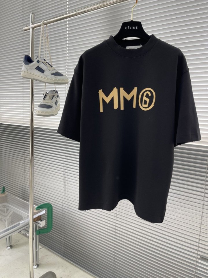 메종 마*르지엘라 MM6 반팔 티셔츠