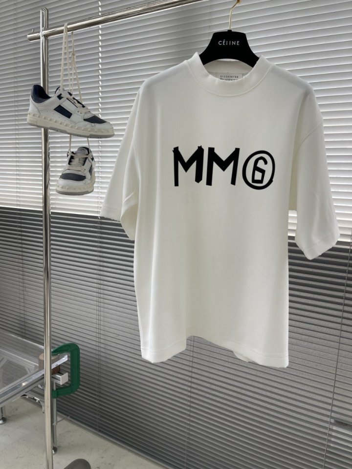 메종 마*르지엘라 MM6 반팔 티셔츠 