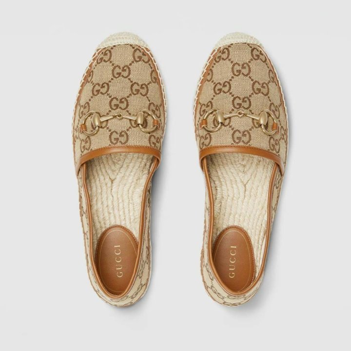 구찌 호스빗 장식이 있는 여성용 에스파드릴  