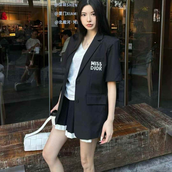 디올 MISS DR 루즈핏 웰 자켓