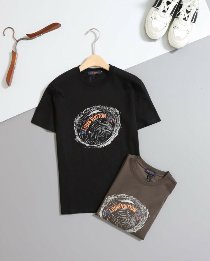 루이비통 그래픽 로고 라운드 