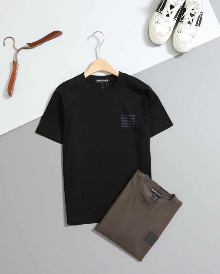 알마니 3D 엠보 로고 라운드