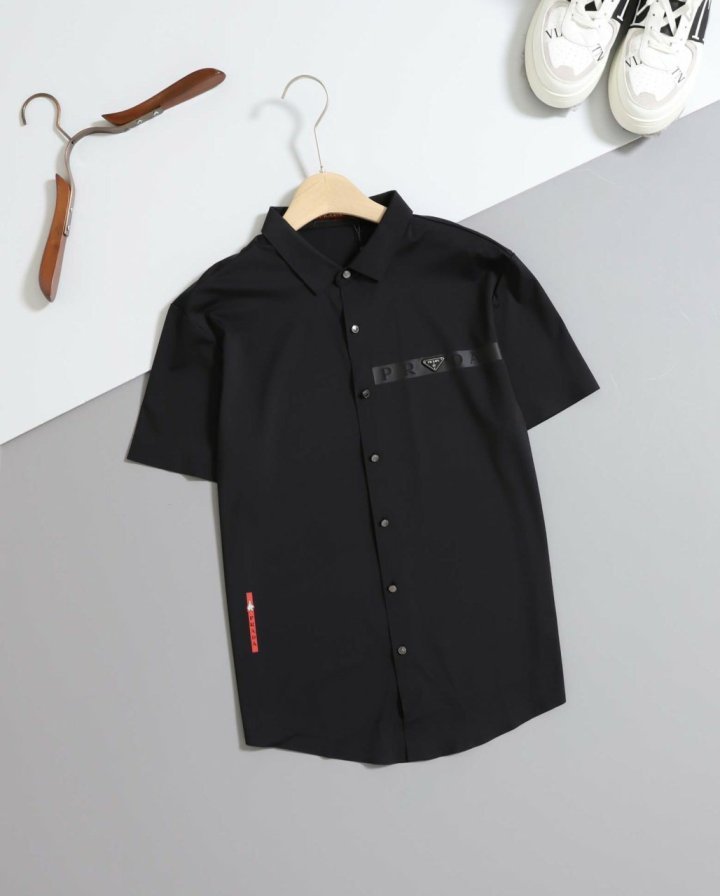 프라다 슬리브리스 셔츠