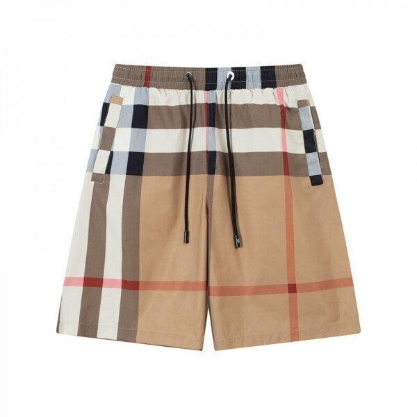 버버리 체크로고 스윔 하프팬츠 