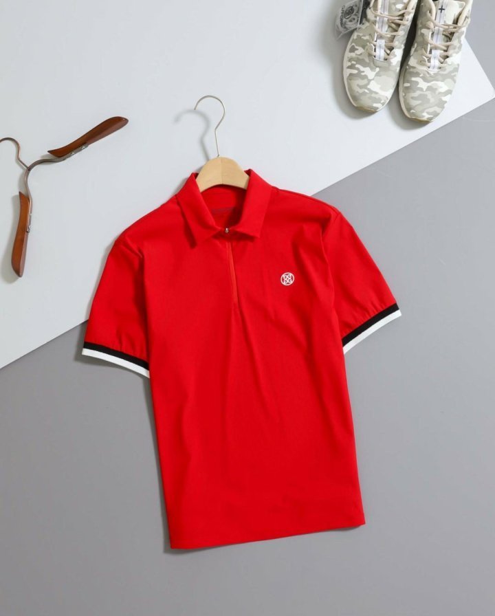 지포어 하프 집업 폴로