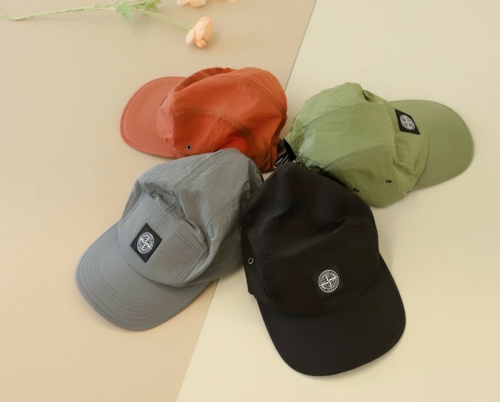 스톤 아일랜드 나일론 캠프캡  