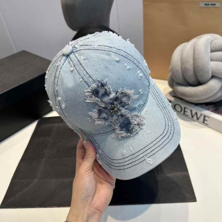 크롬하츠 그런지룩 데님 빈티지 볼캡