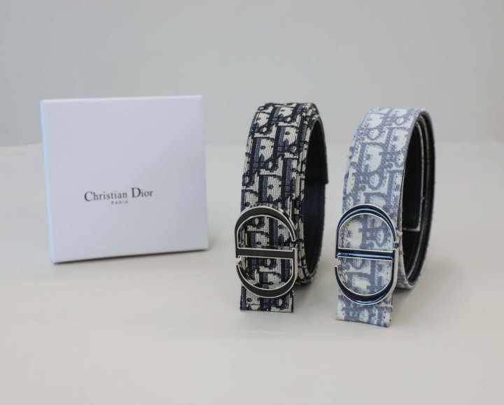 디올 몽테인 오블리크 CD 버클 벨트