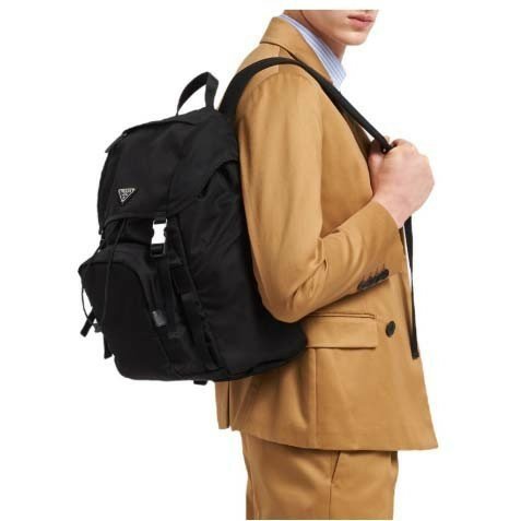 프라다 삼각로고 리나일론 백팩