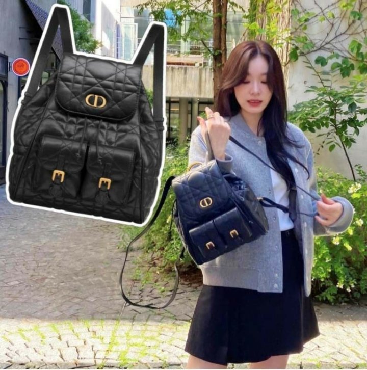 디올 Caro 미디엄 백팩