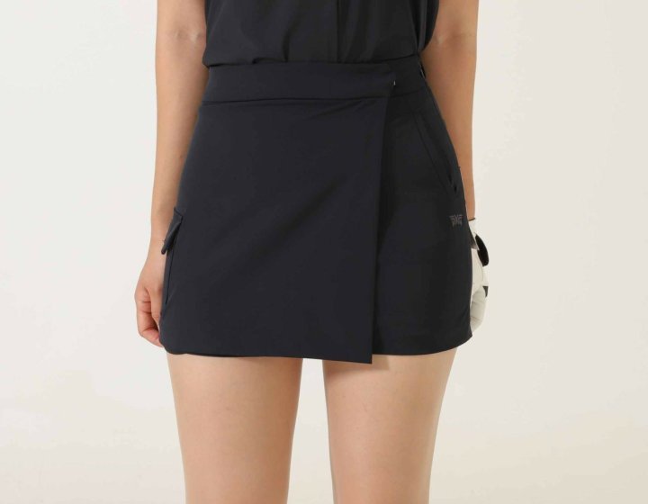 PXG 우먼 썸머 스컬 포켓 스커트