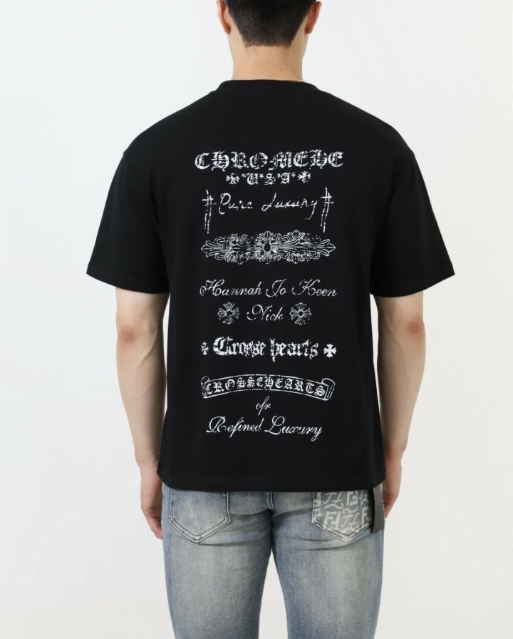 크롬하츠 한정판 리미티드 에디션 노치스 반팔티