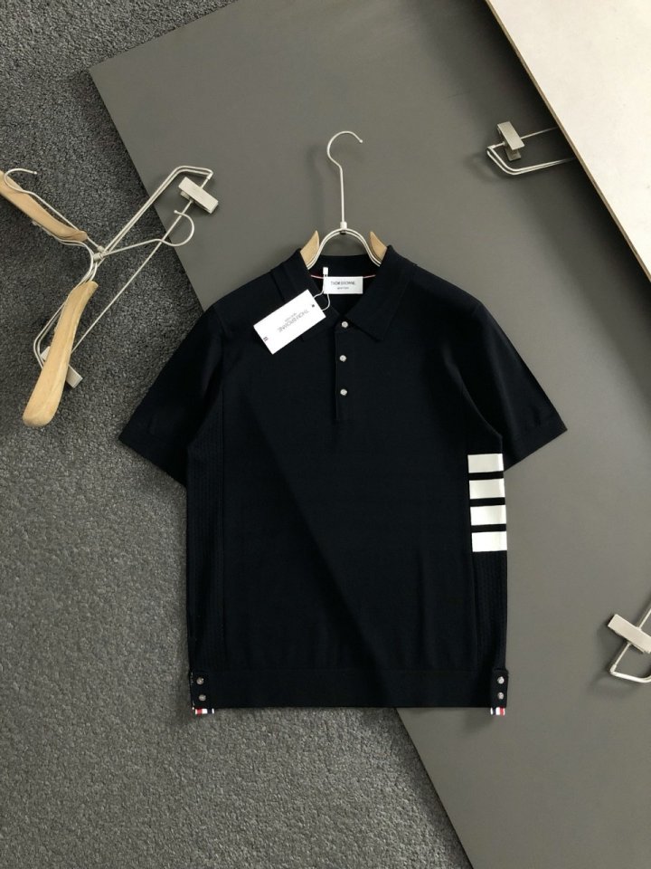 톰브라운  사선 카라 쿨니트