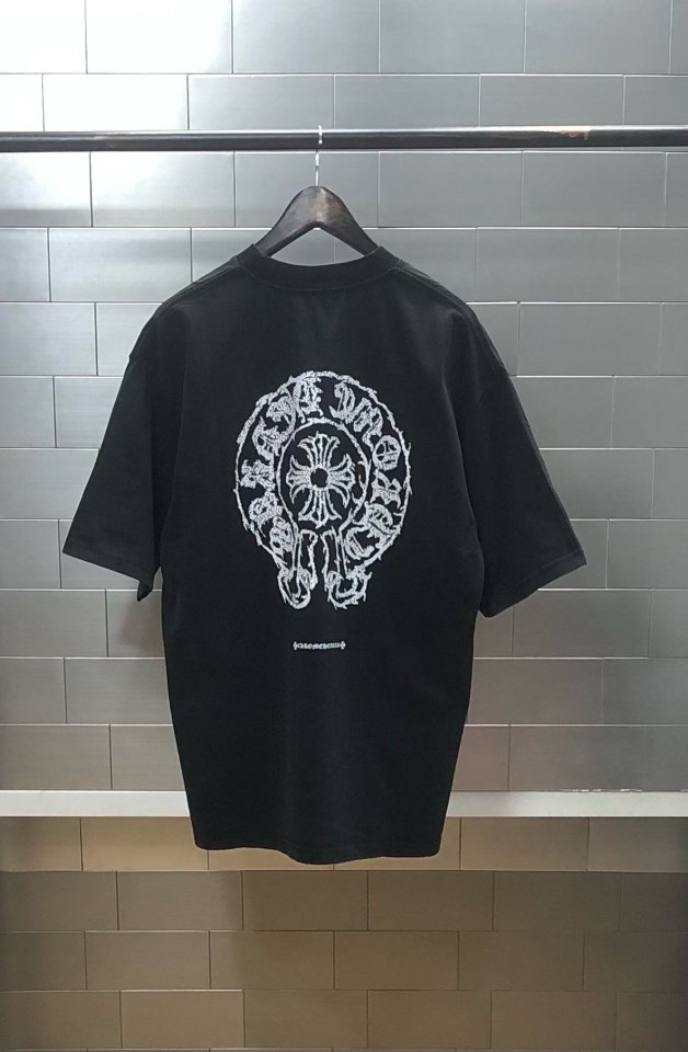 크롬하츠   빈티지 홀스슈 반팔 티셔츠 