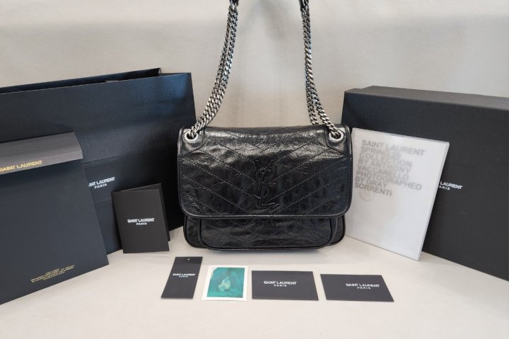 생로랑   빈티지 니키 미디엄