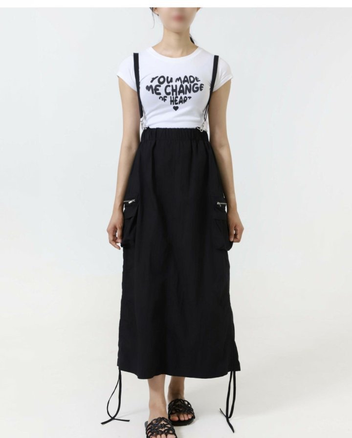 메종 마르지엘라  카고 스트링 파라슈트 드레스 