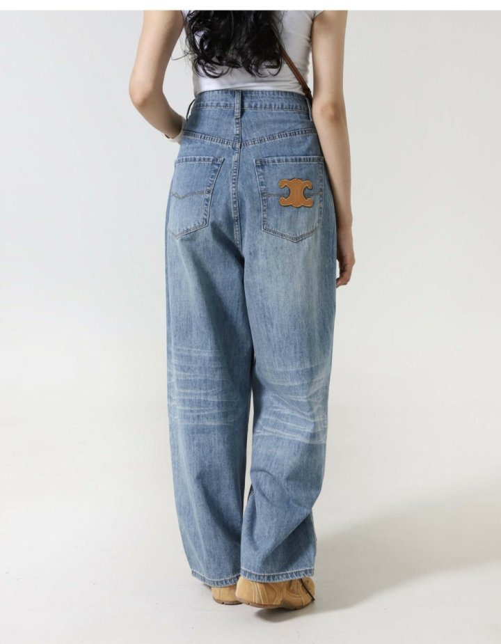 루이비통  모노그램 그라데이션 컬러 데님