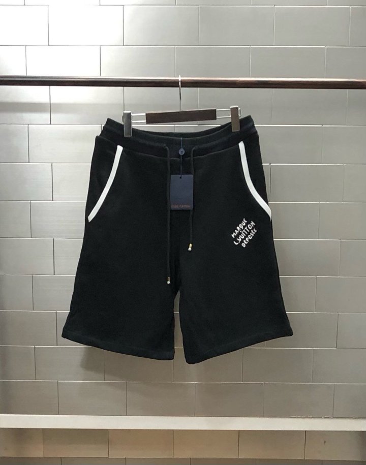 루이비통  코튼 저지 컬리지 쇼츠