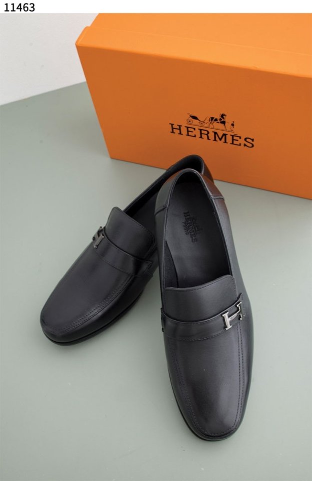 에르메스   조바니 H 은장 로퍼 