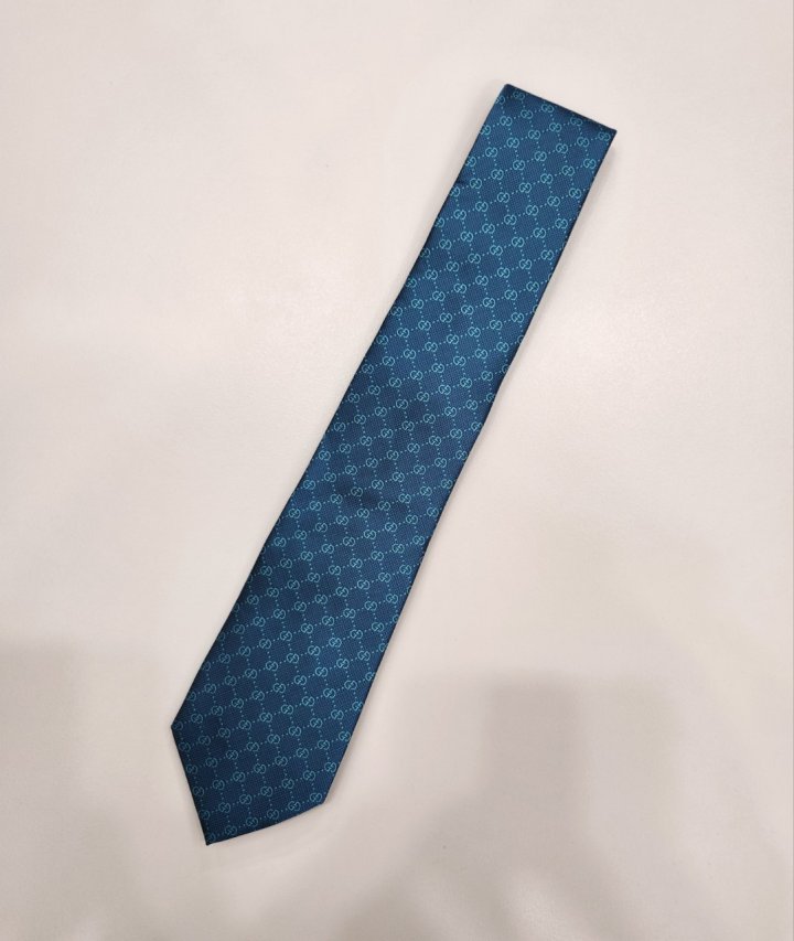 구찌   GG 패턴 실크 넥타이