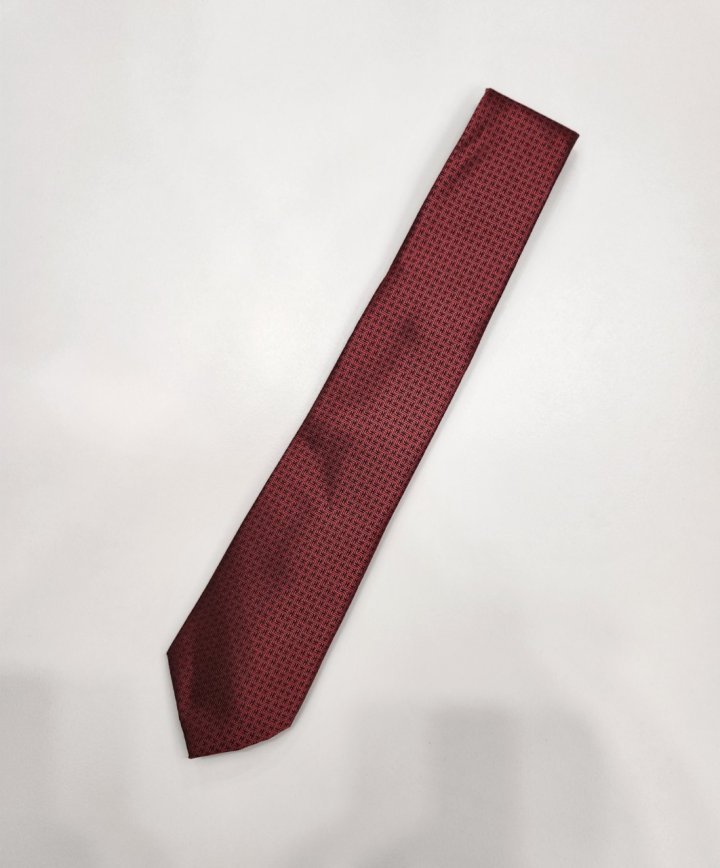 에르메스   H 바이컬러 실크 넥타이    