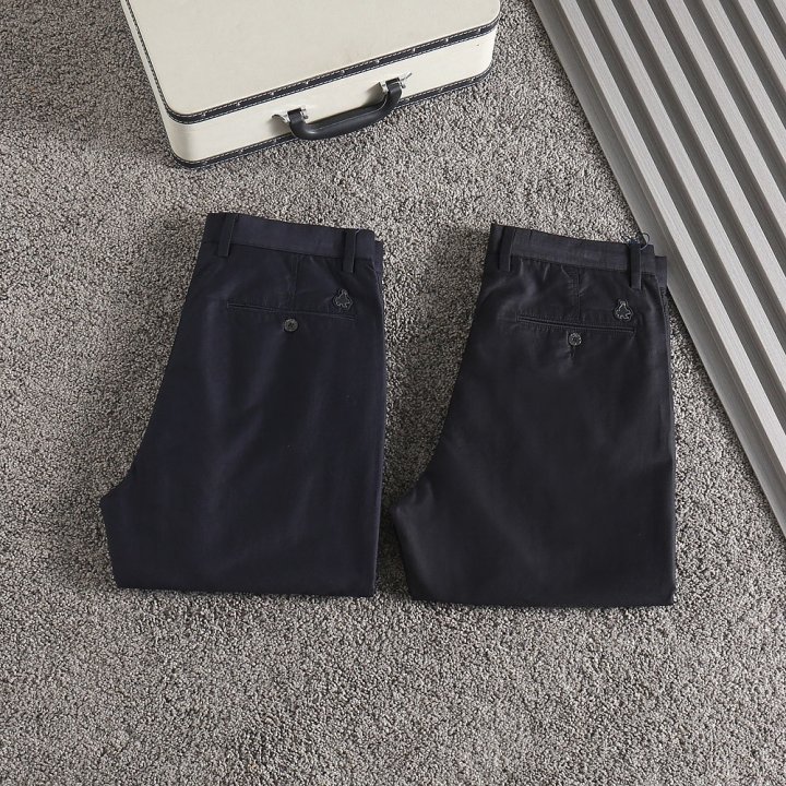 프라다  휴먼 파츠로고 면스판 팬츠  