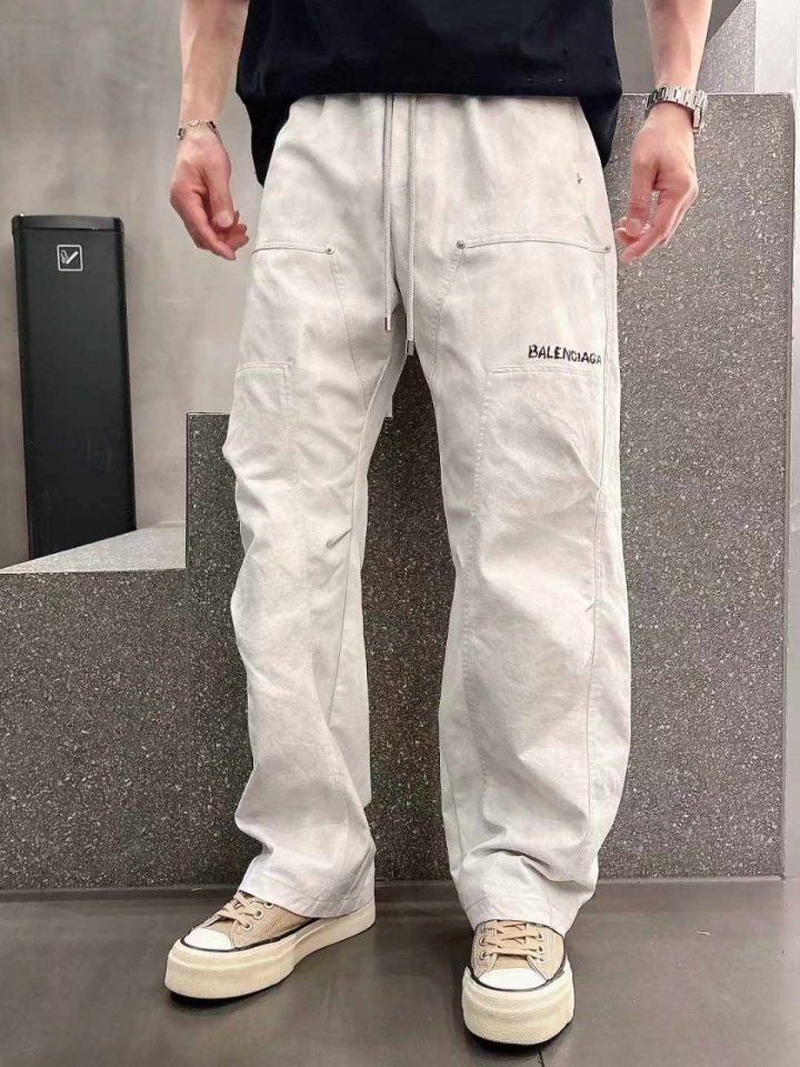 발렌시아가  세미와이드 밴딩팬츠