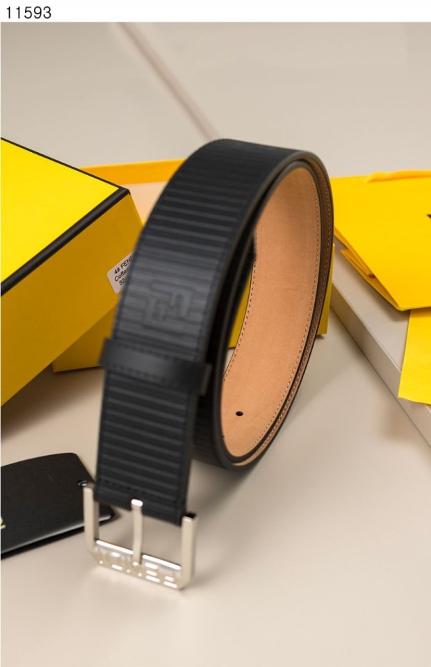 펜디   FF로고 가죽 벨트 