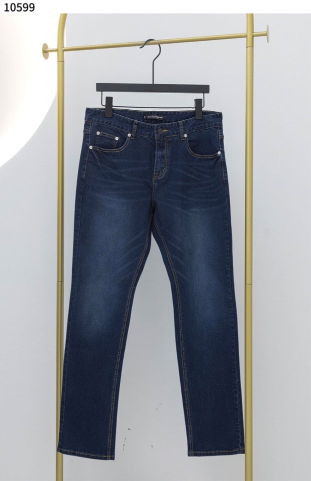 돌체앤가바나   진청 데님 