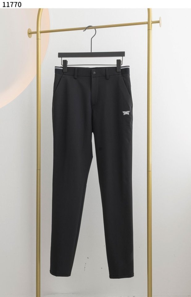 PXG   남성 블랙 골프팬츠 