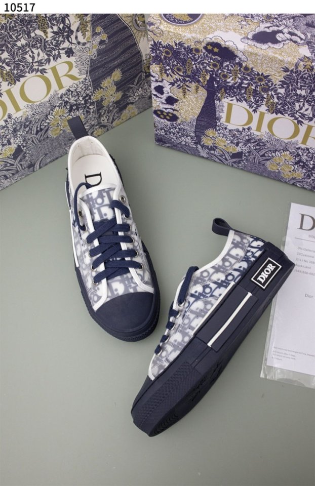 디올  여성 B23 Low Dior Oblique Blue 