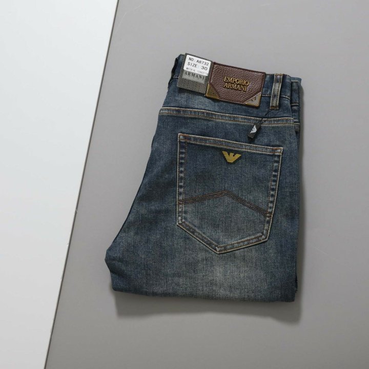 알마니  스트레이트 오리지널 클래식 워싱 팬츠 