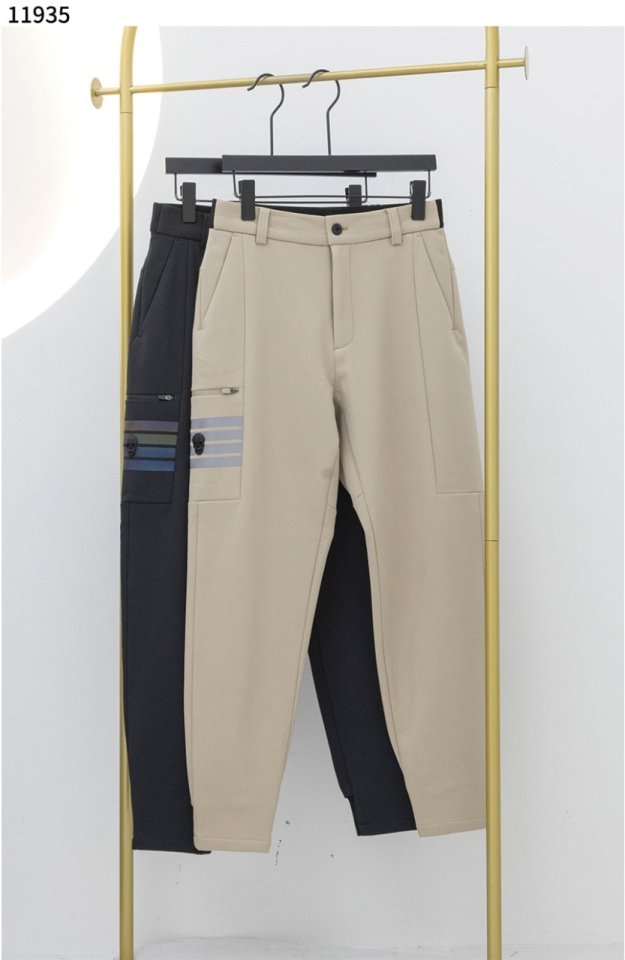 어메이징 크리   에어로핏 절개 하프 조거 팬츠 