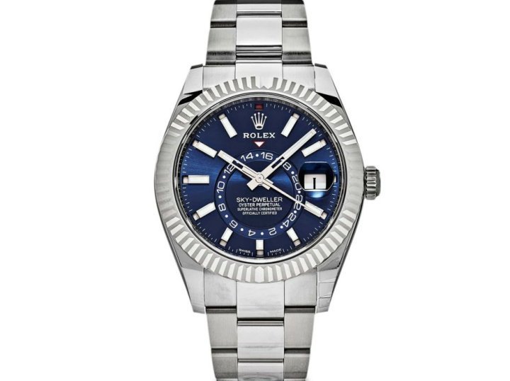 로렉스  오이스터 스카이드웰러 블루다이얼 