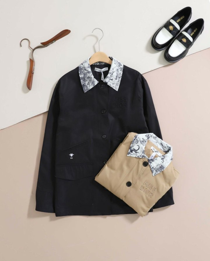 디올  주이 프린팅 포인트 자켓