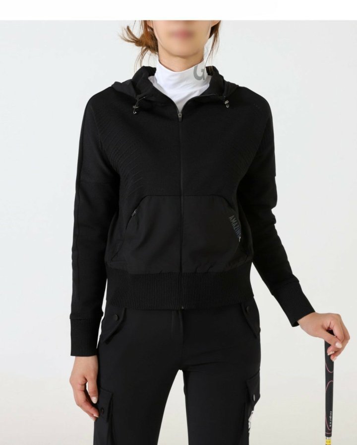 어메이징 크리  에어서킷 하이브 스웨터 자켓 