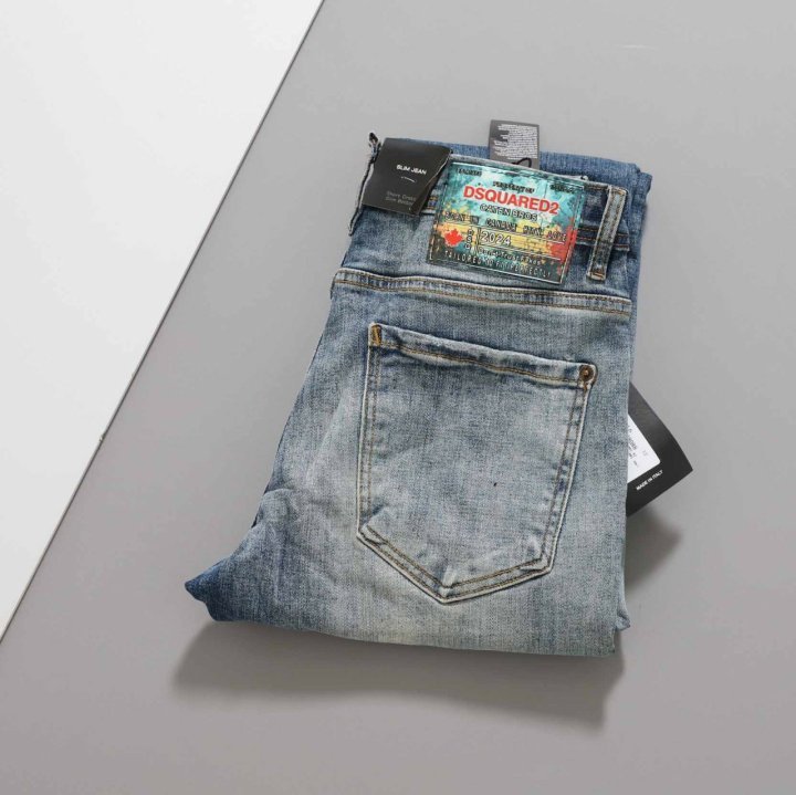 디스퀘어드  디스트로이드 데미지 블루 워시 데님팬츠 
