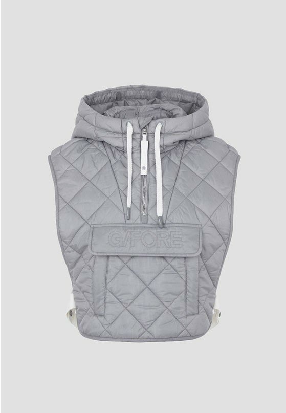 지포어  우먼 퀄팅 베스트 