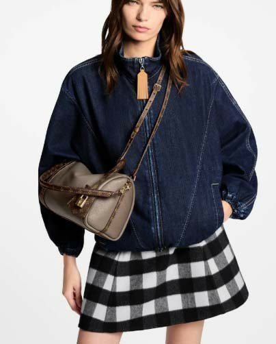 루이비통  데님 집업 재킷 