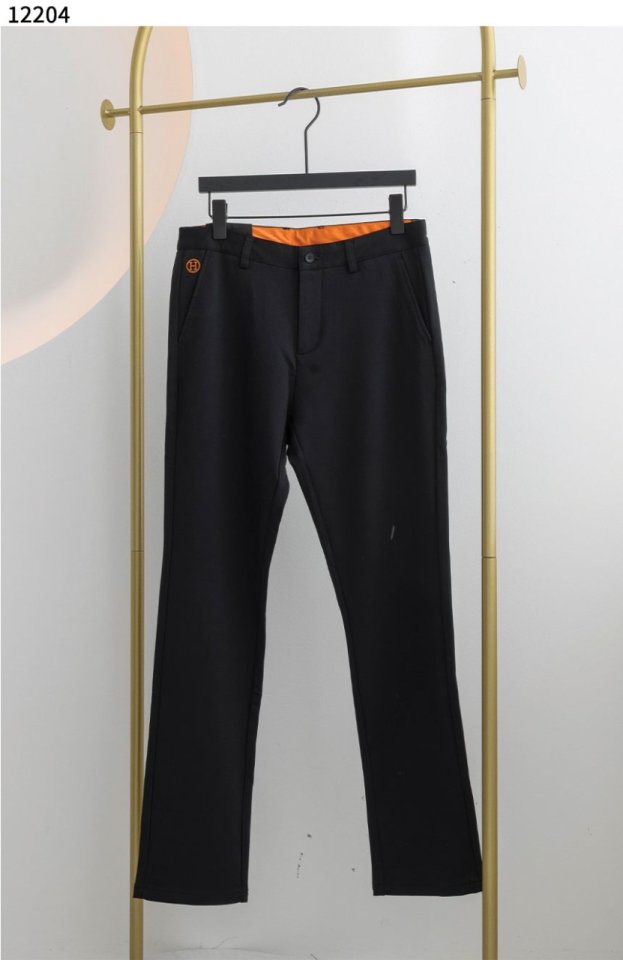 에르메스  약기모 슬랙스 일자 팬츠 