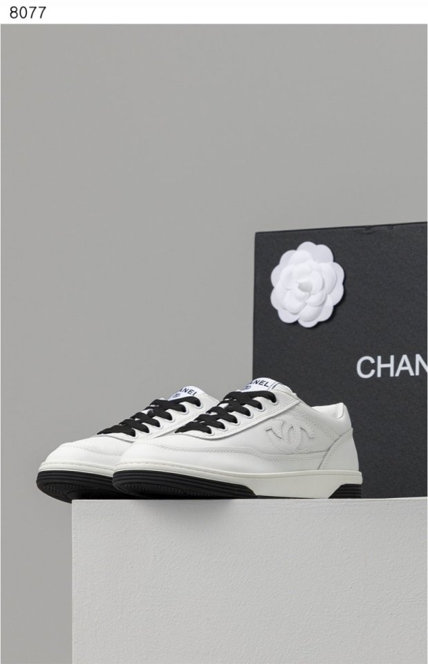 샤넬  CC로고 테니스 스니커즈 