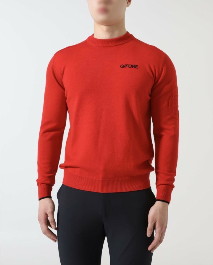 지포어  캐시미어 이니셜 로고 라운드