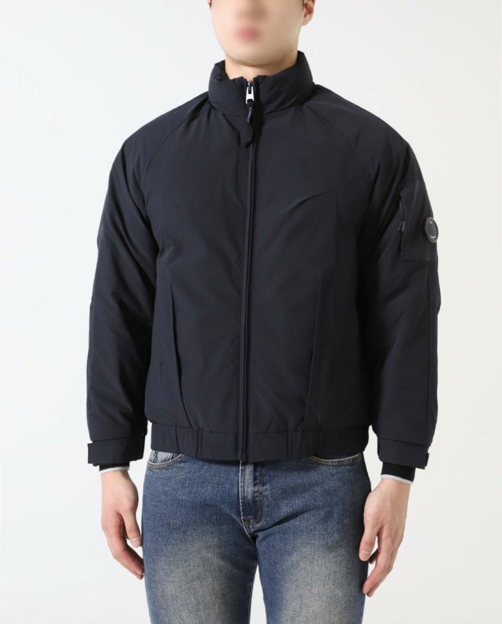 C.P 컴퍼니  풀 지퍼 소프트쉘 패딩 자켓 