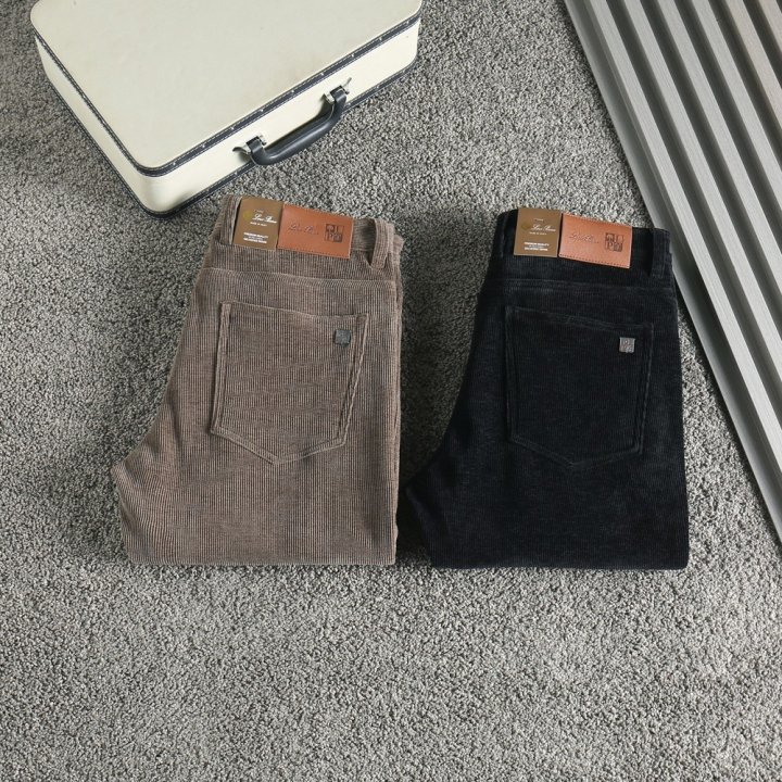 로로피아나   파츠로고 스판 코듀로이 팬츠