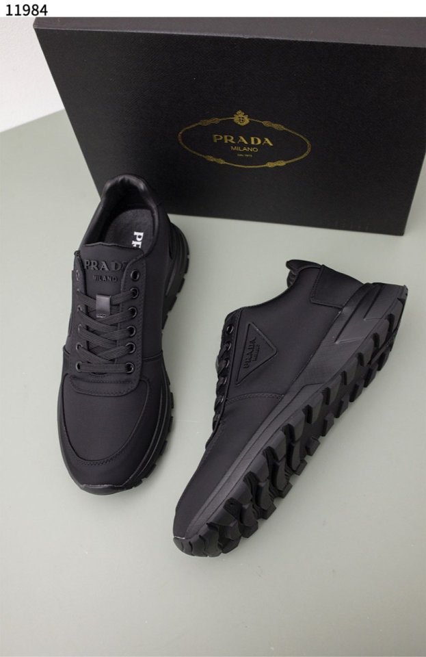 프라다  Prax01 리나일론 개버딘 스니커즈 