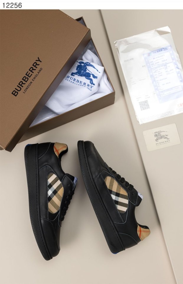 버버리   체크 테라스 스니커즈