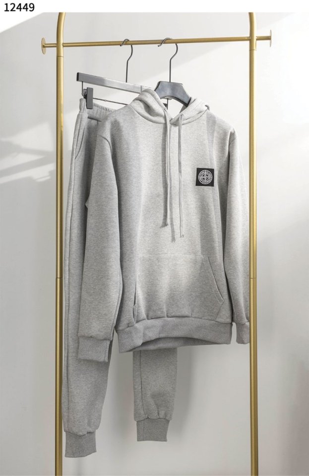 스톤 아일랜드   라인 기모 트레이닝 세트