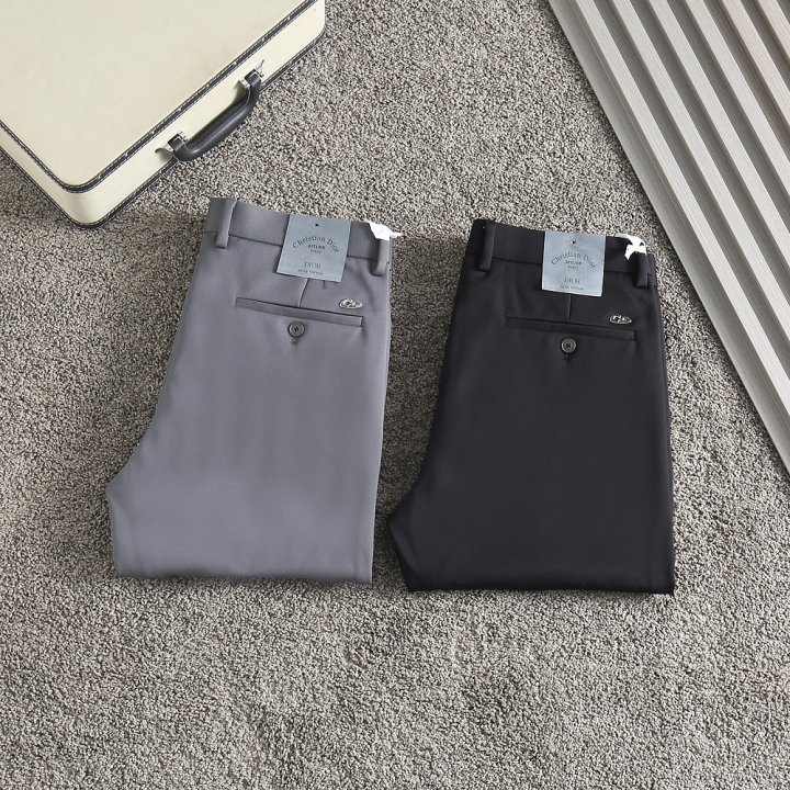 디올  파츠로고 기모 면스판 팬츠